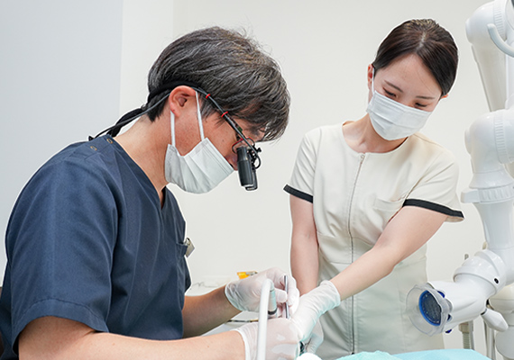 あらゆるお口のお悩みにワンストップ幅広い診療ができる総合歯科診療