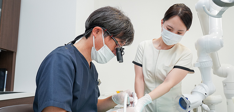 あらゆるお口のお悩みにワンストップ幅広い診療ができる総合歯科診療